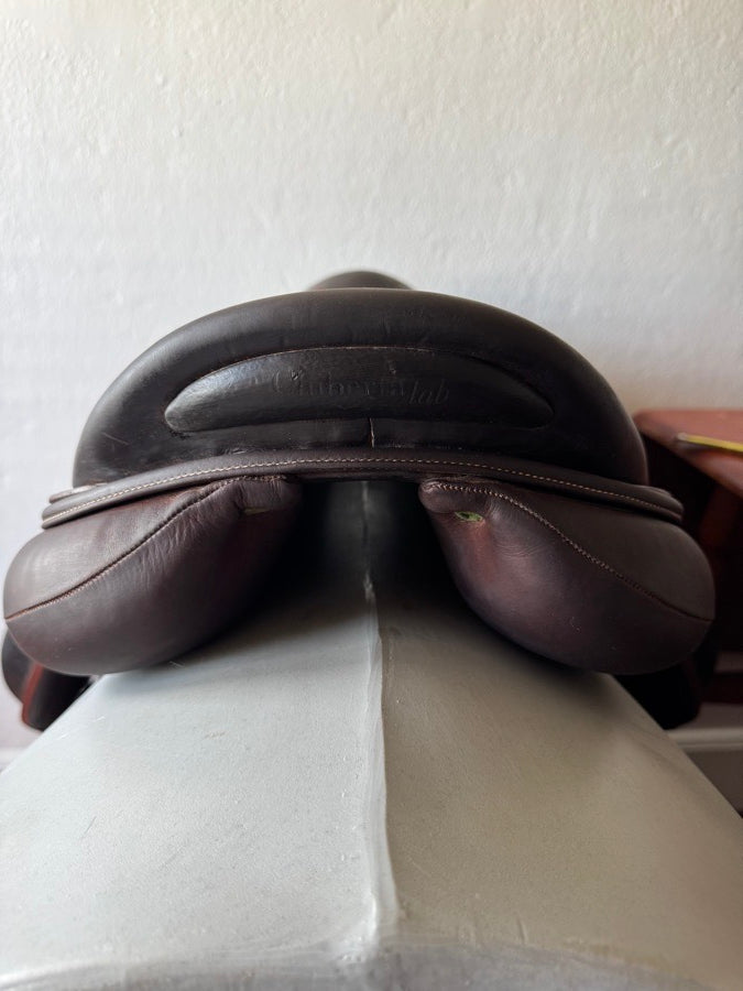 DEVOUCOUX 17.5” 2016 Devoucoux Chiberta Lab Monoflap Saddle - 2AA - Full Buffalo (5)