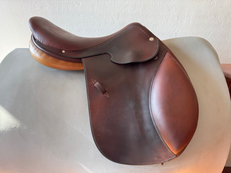 HERMES 17” Hermes Brasilia Saddle - 2015 - Full Buffalo (2)