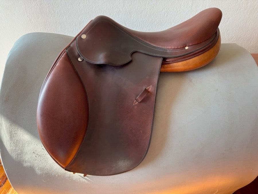 HERMES 17” Hermes Brasilia Saddle - 2015 - Full Buffalo (6)