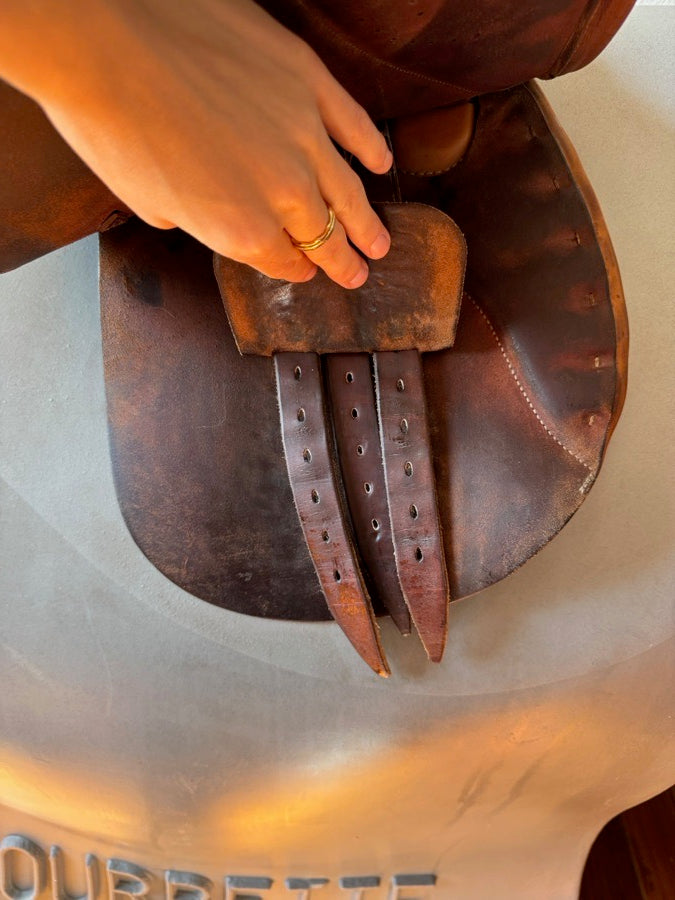 HERMES 17” Hermes Brasilia Saddle - 2015 - Full Buffalo (4)