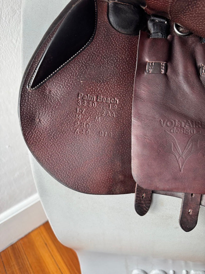 VOLTAIRE 17” 2019 Voltaire Palm Beach Saddle - 2AA - Full Buffalo (3)