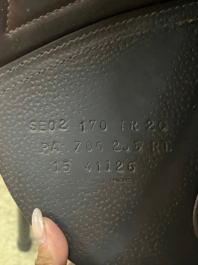 CWD CWD SE02 Saddle – 17” 2L Flap – Full Calfskin (3)