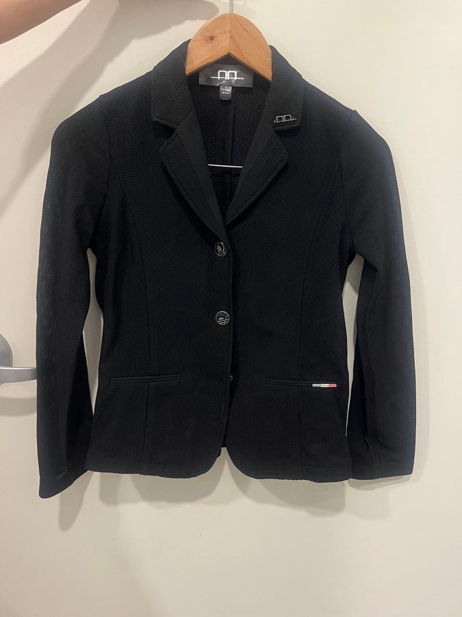 AA PLATINUM MOTION LIGHT AA Platinum ‘Motionlite’ Kids Show Coat in Black - Kids 11/12