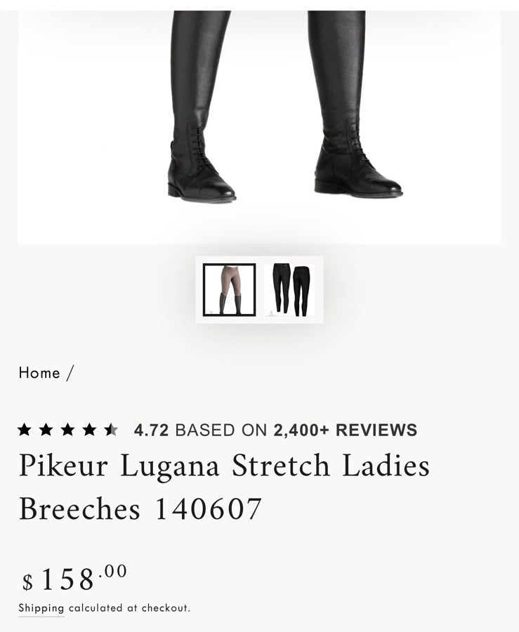 Pikeur Lugana Breeche - new with tags🤩