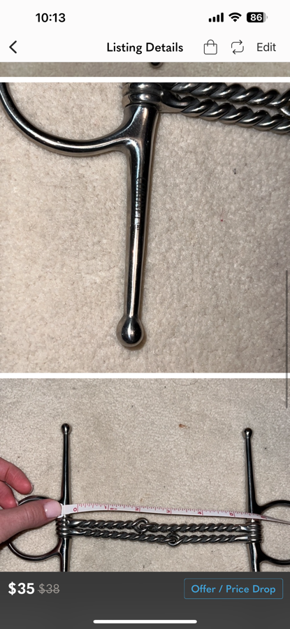 CORONET Coronet Full Cheek double twist bit (3)