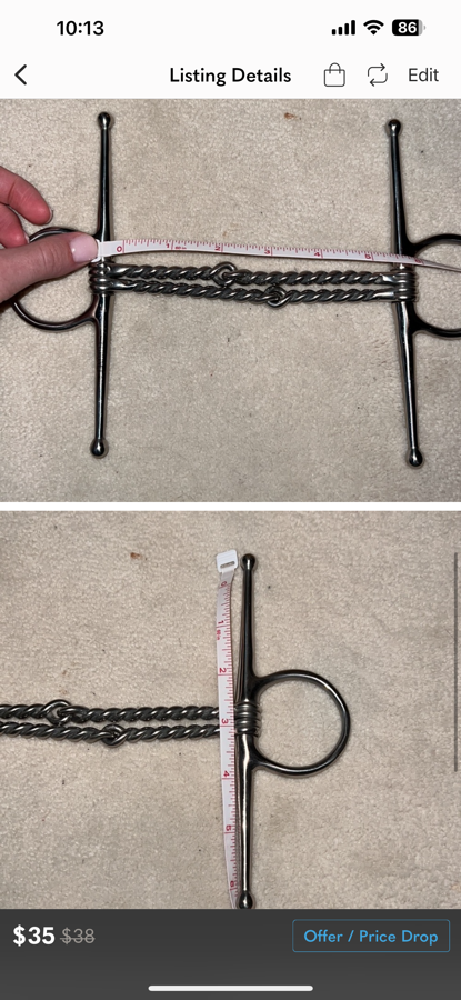 CORONET Coronet Full Cheek double twist bit (4)