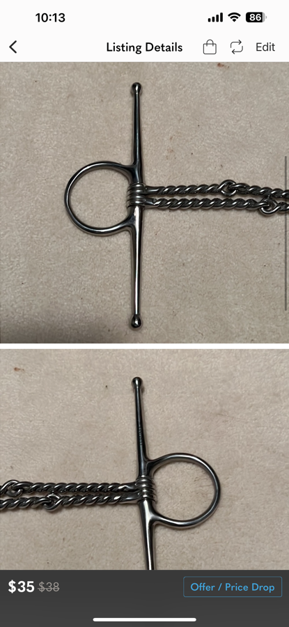 CORONET Coronet Full Cheek double twist bit (2)