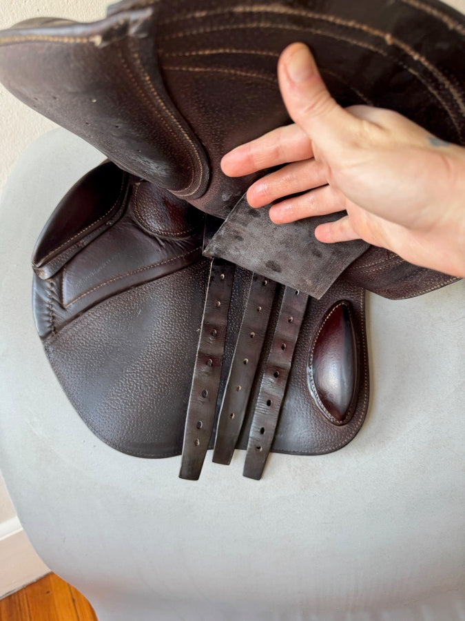 CWD 17.5” CWD SE32 Mademoiselle 2Gs PRO Saddle - 2020 - 3C - Full Buffalo (4)