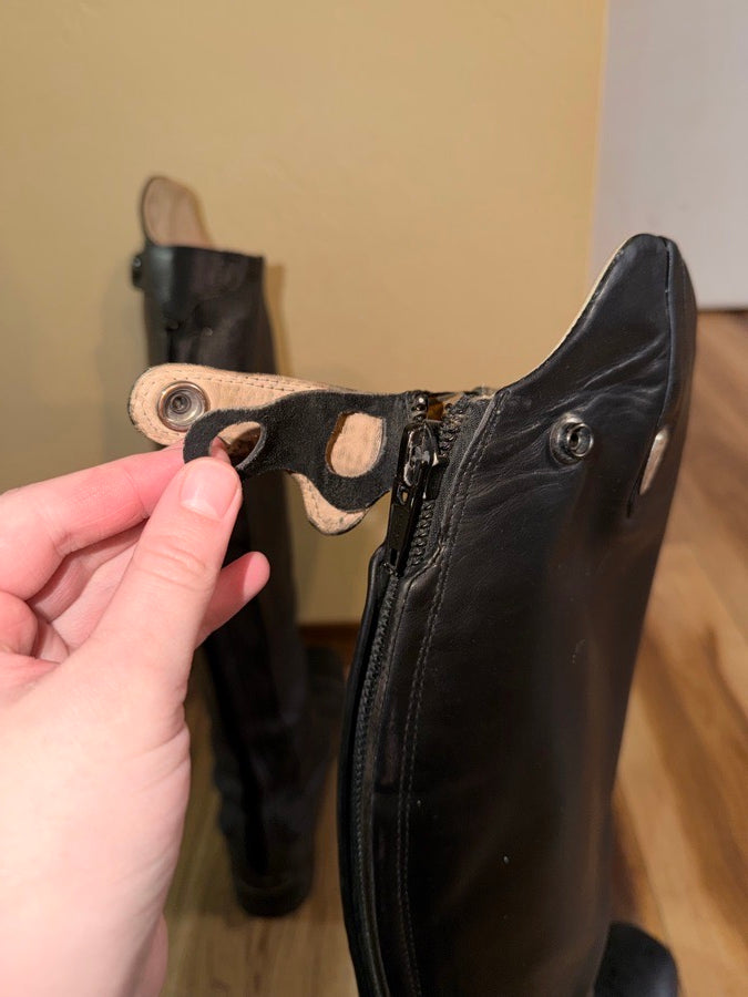 ARIAT Size 8.5 women’s medium tall full calf tall boots (4)