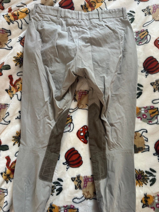 THE TAILORED SPORTSMAN tan tailored sportsman breeches size 28r (2)