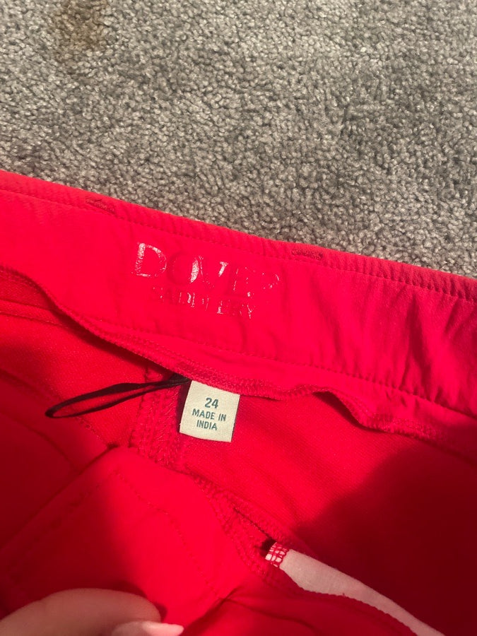 Dover bright red breeches for sale!