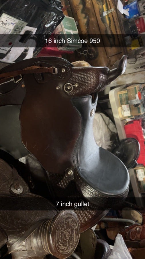 Simco 16 inch Simcoe saddle
