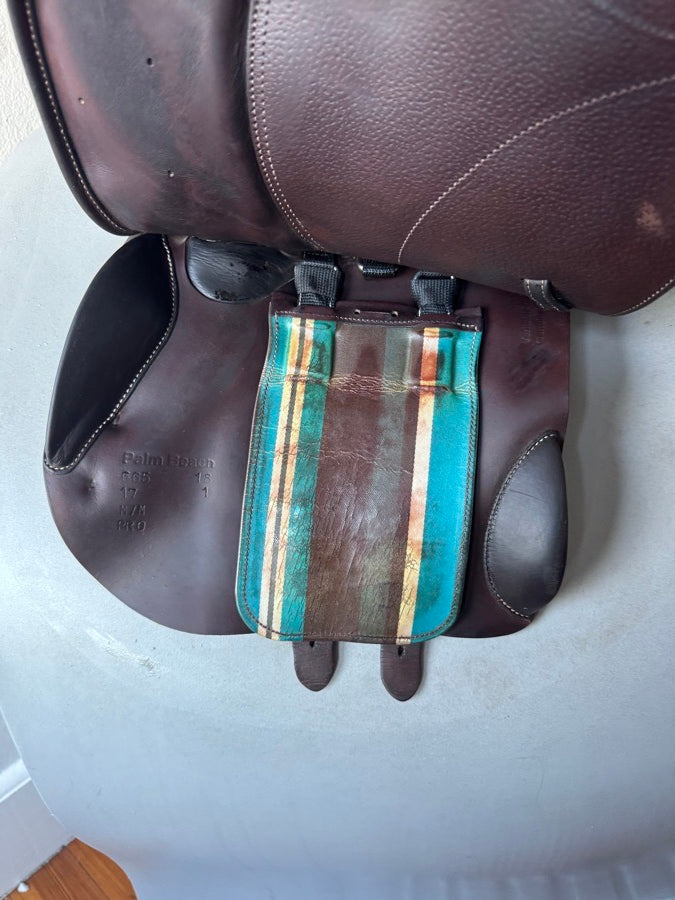 VOLTAIRE 17” 2018 Voltaire Palm Beach PRO Saddle - Full Buffalo - MINT! (2)