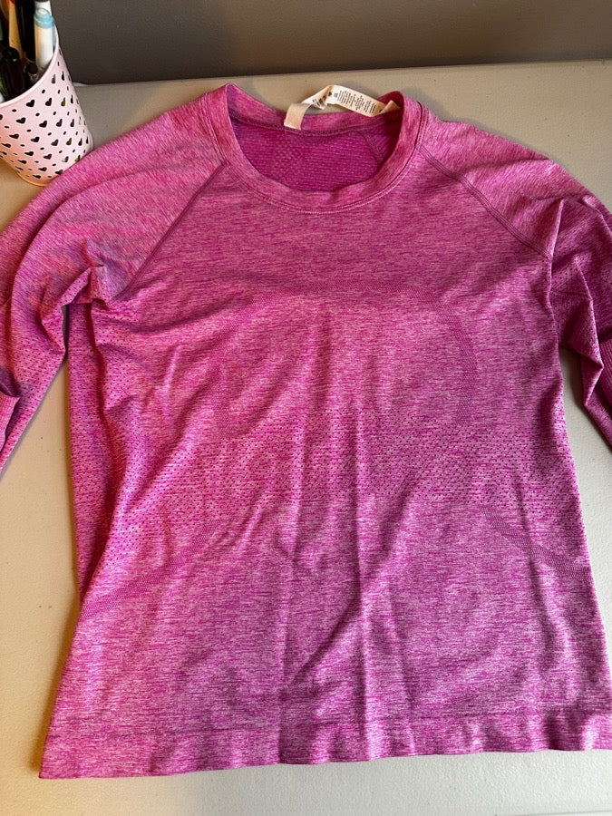 LULULEMON Sonic Pink Lululemon Long Sleeve Swiftly Tech