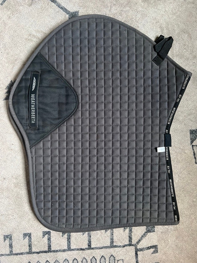 WEATHERBEETA Weatherbeeta Gray Full Jump Saddle Pad
