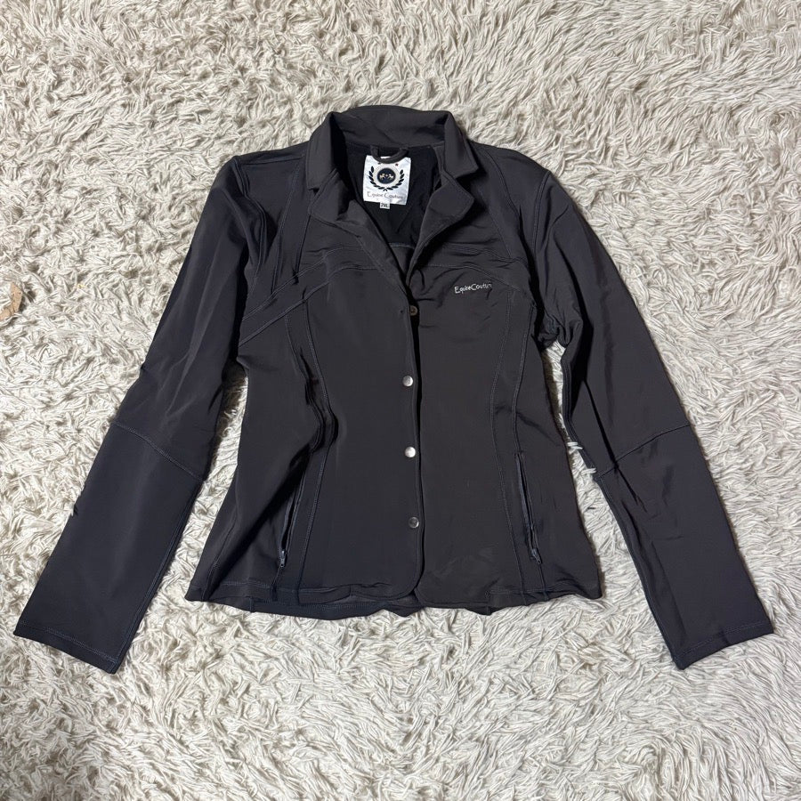 EQUINE COUTURE Women’s Size 2XL Grey Equine Couture Horseback Riding Show Coat