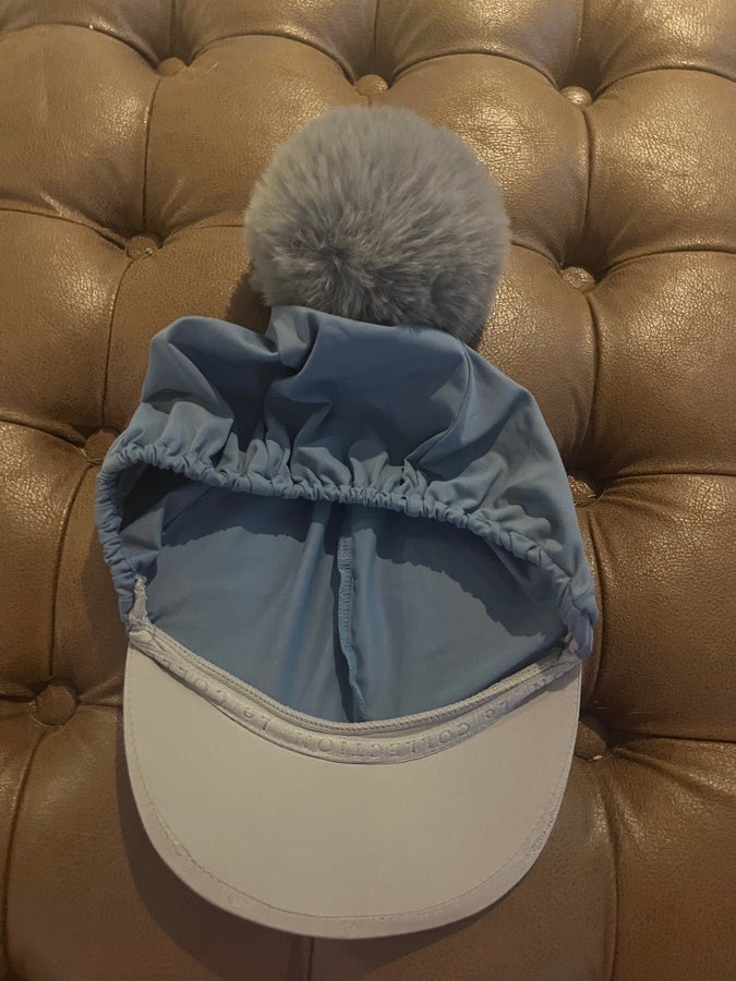 Lemieux ice blue helmet cover