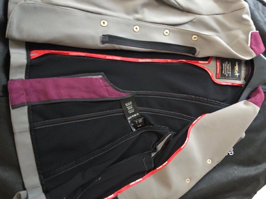 TREDSTEP Tredstep Solo Vision Show Coat US 2 charcoal / burgundy (8)