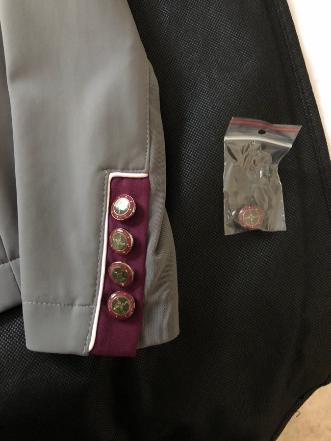 TREDSTEP Tredstep Solo Vision Show Coat US 2 charcoal / burgundy (3)