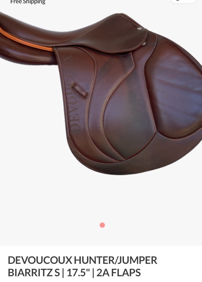 DEVOUCOUX DEVOUCOUX Hunter/Jumper BIARRITZ S | 17.5" | 2A Flaps