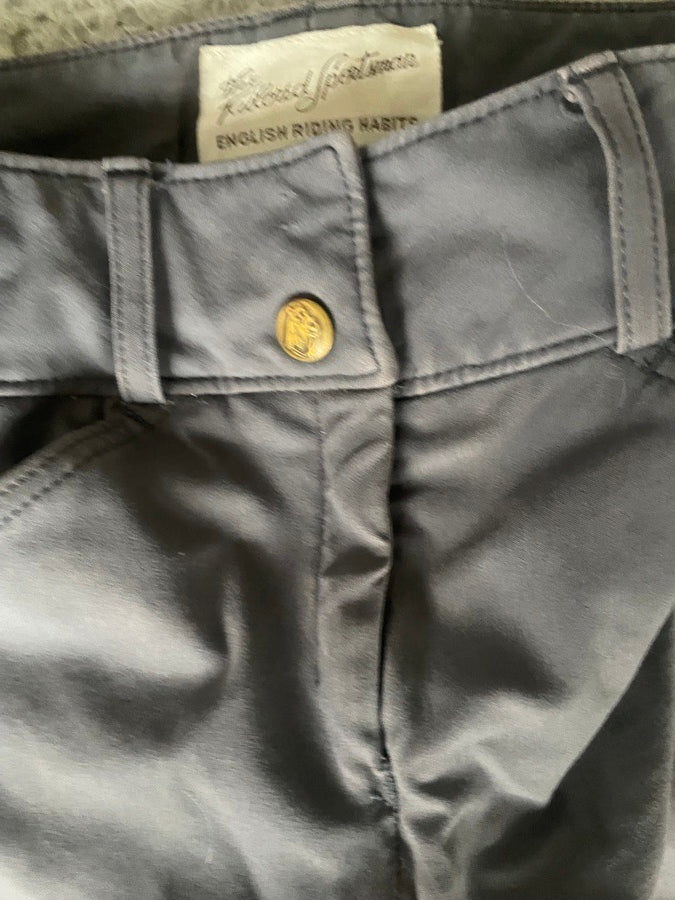 Tailored Sportsman Grayish Blue Breeches Size 16 *read description!!!*
