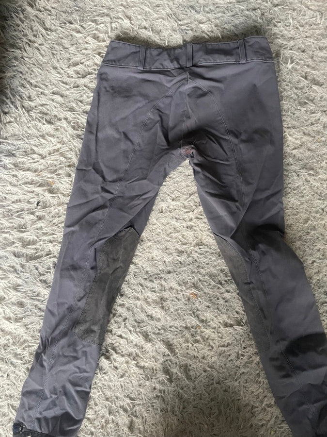 Tailored Sportsman Grayish Blue Breeches Size 16 *read description!!!*