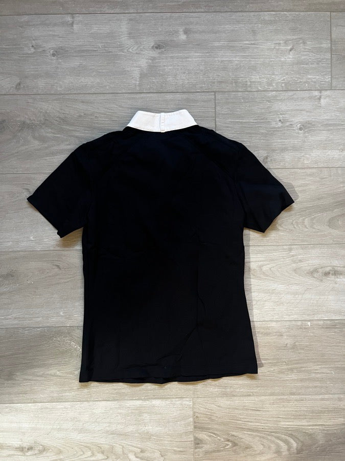 ANIMO Animo Black and White Polo - Women’s Small (2)