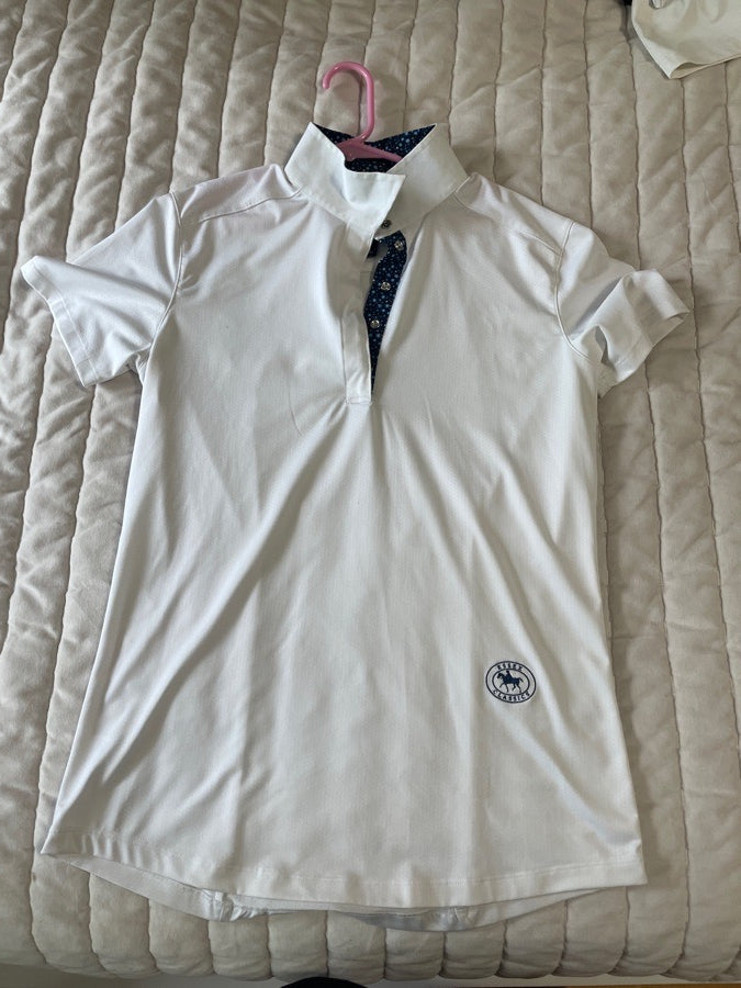 ESSEX CLASSICS Essex Classics Talent Yarn Short Sleeve Show Shirt
