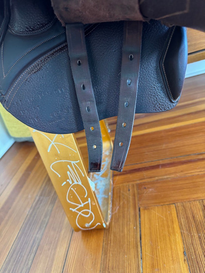 CWD 15.5” CWD SE10 Children’s / Pony Saddle - 1K Flaps - FULL BUFFALO - MINT! (5)