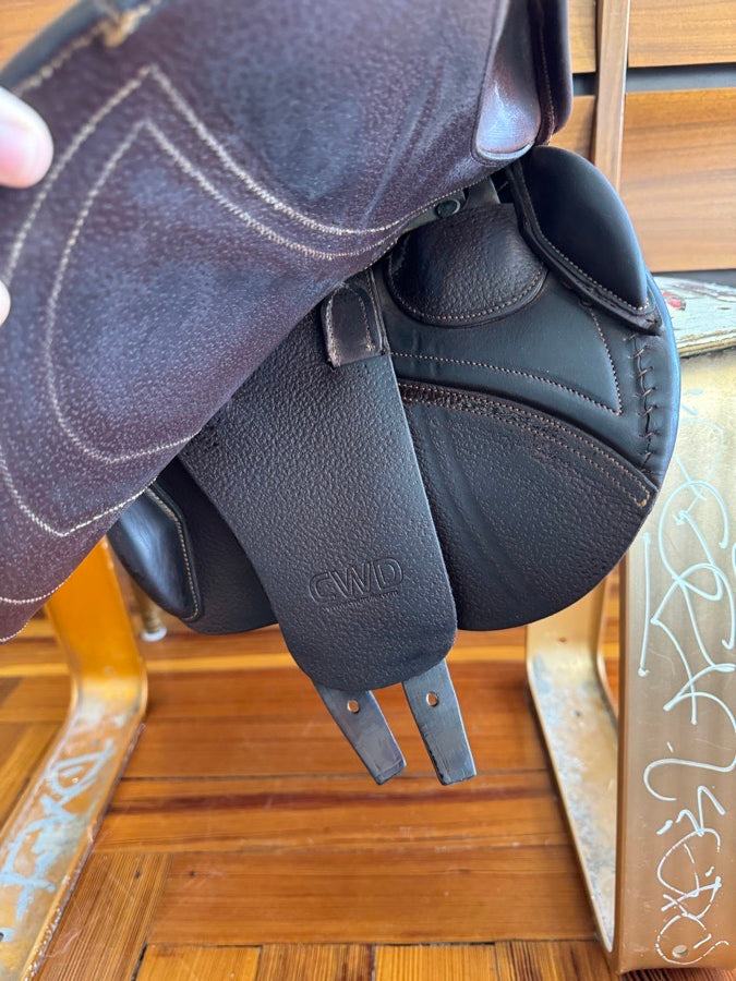 CWD 15.5” CWD SE10 Children’s / Pony Saddle - 1K Flaps - FULL BUFFALO - MINT! (8)