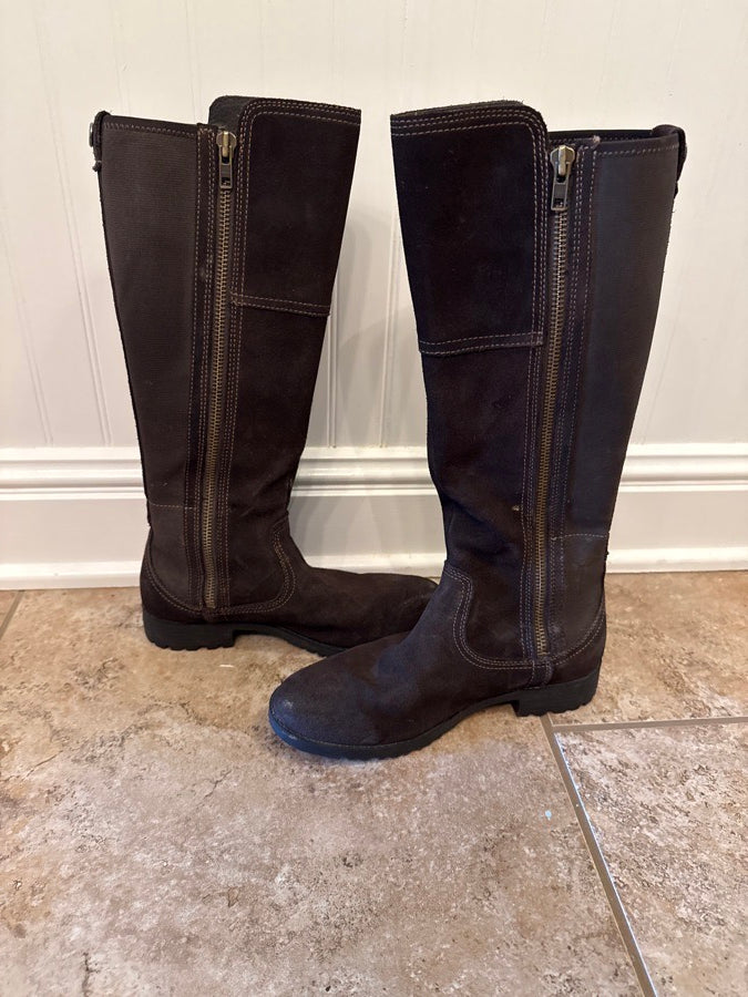 ARIAT Waterproof Suede Ariat Sutton II Tall Boots (3)