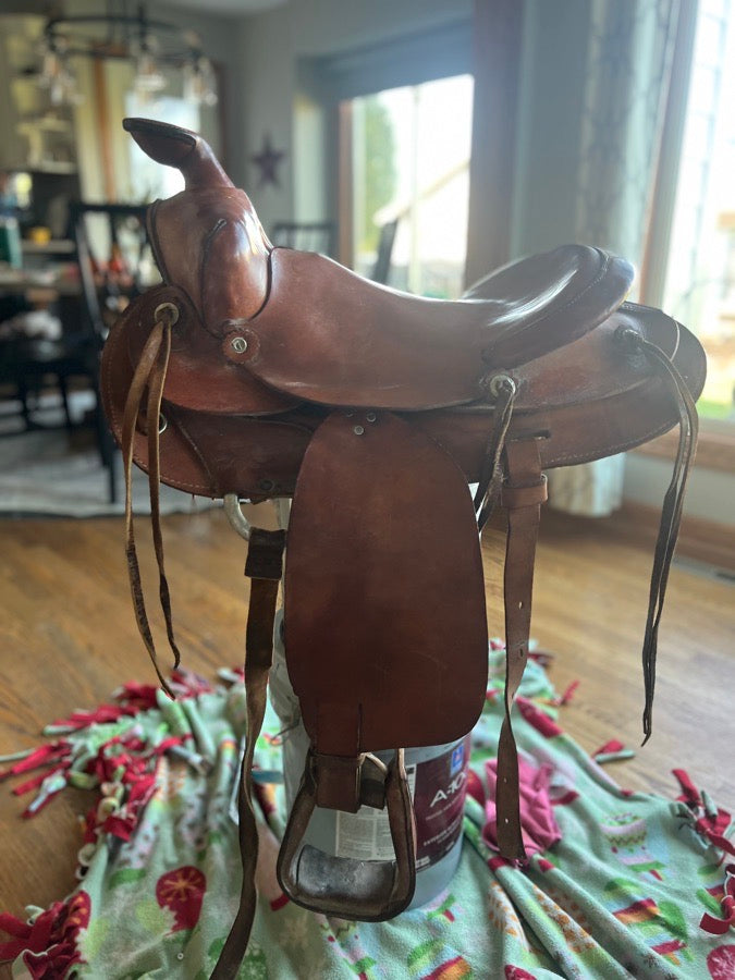 Other western roping saddle (7)