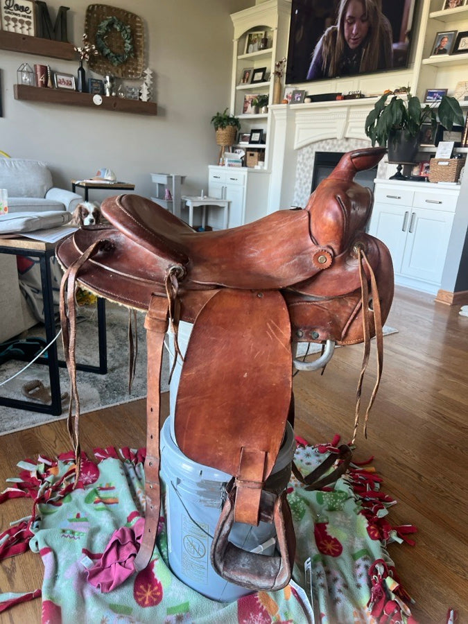 Other western roping saddle (6)