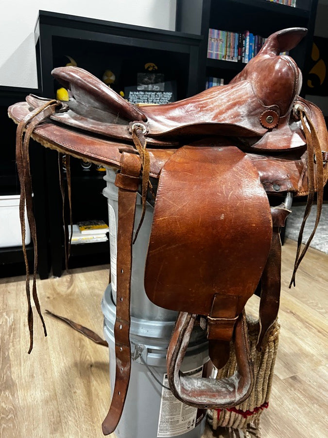 Other western roping saddle (4)