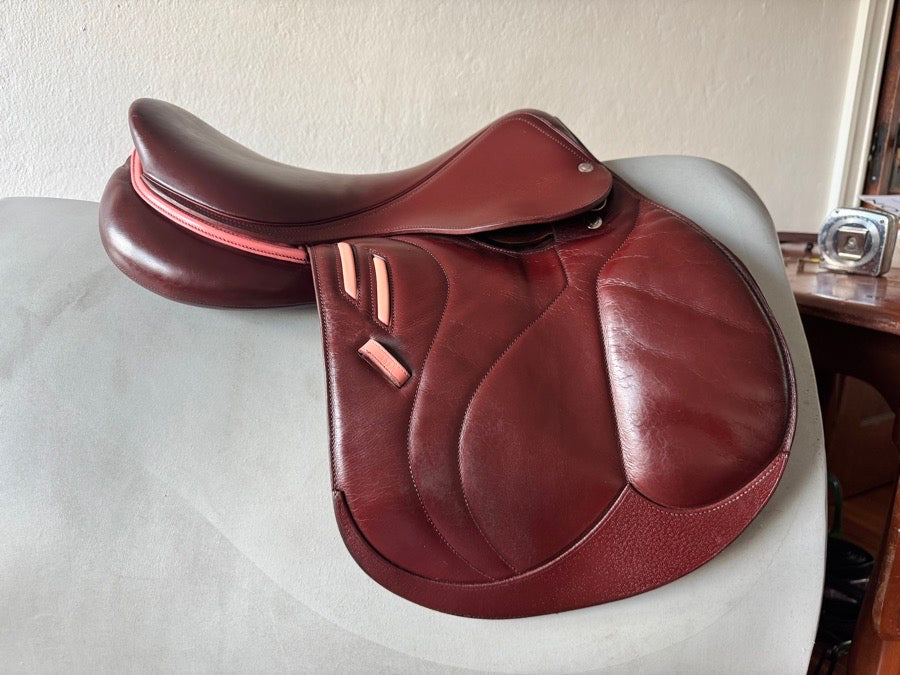 DEVOUCOUX 17โ Devoucoux Biarritz Lab Saddle - 2017 - 1 Flaps - Full Buffalo (2)