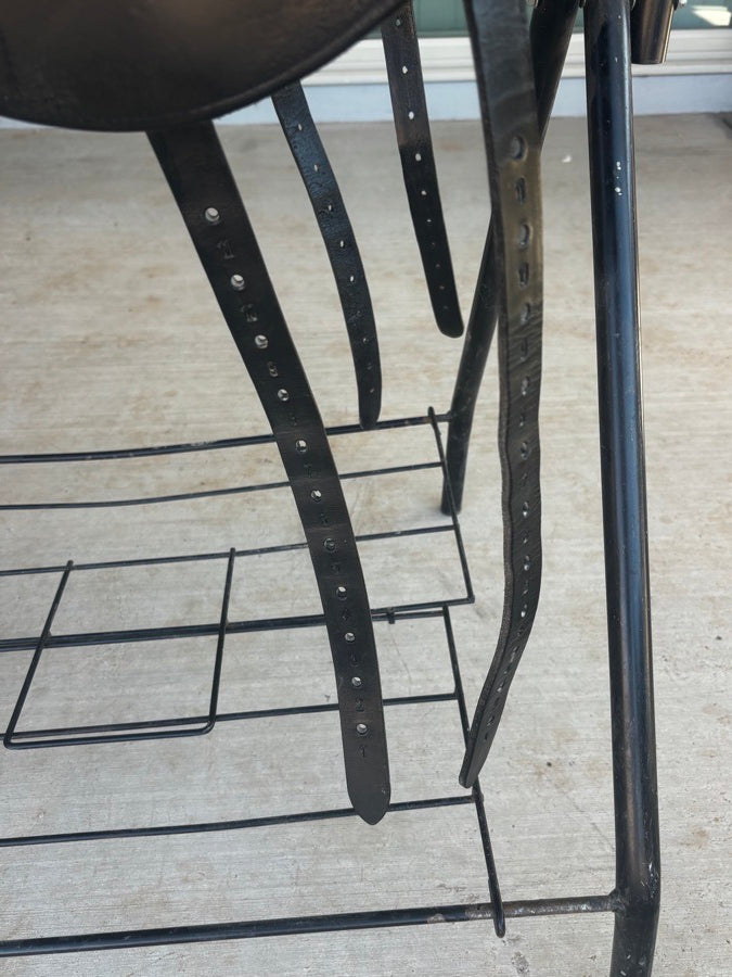 CUSTOM SADDLERY Custom Saddlery 17.5” Wolfgang Omni Monoflap Dressage Saddle (7)