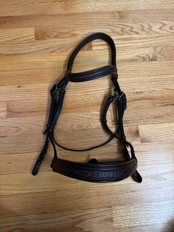 EXION ExionPro Fancy Stitched Hunter Bridle Oversize