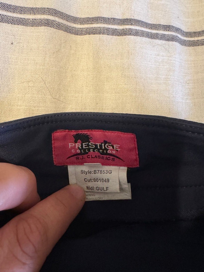 RJ Classics Gulf Breech size 32R front zip