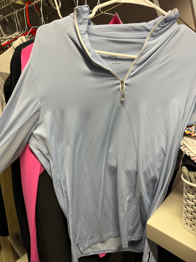 THE TAILORED SPORTSMAN Light blue TS shirt