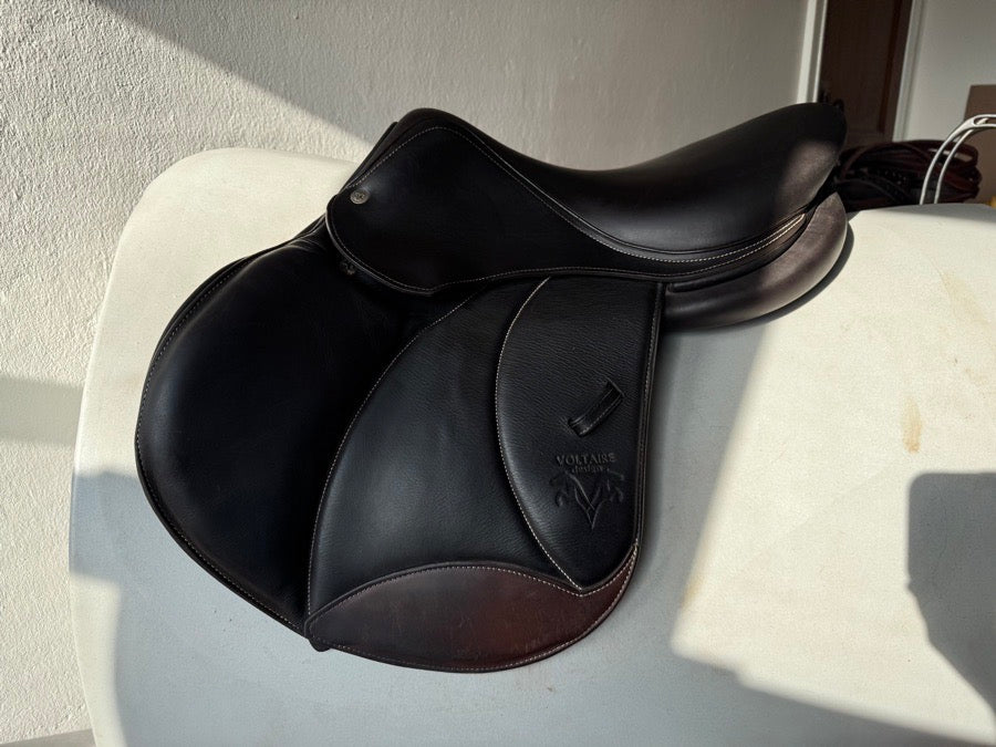 VOLTAIRE 16” 2021 Voltaire Palm Beach Saddle - 0A Flaps - Full Buffalo (2)