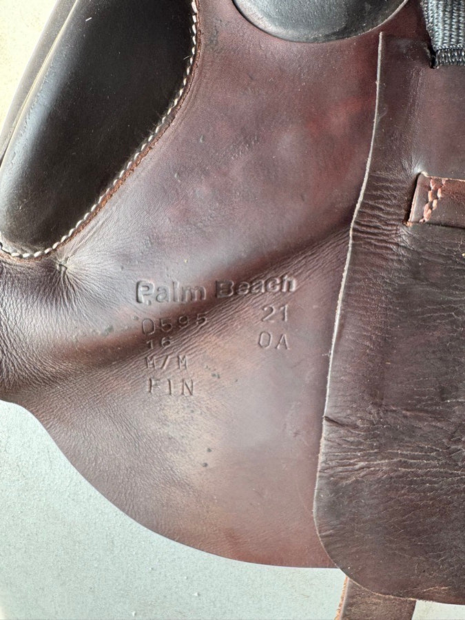 VOLTAIRE 16” 2021 Voltaire Palm Beach Saddle - 0A Flaps - Full Buffalo (4)