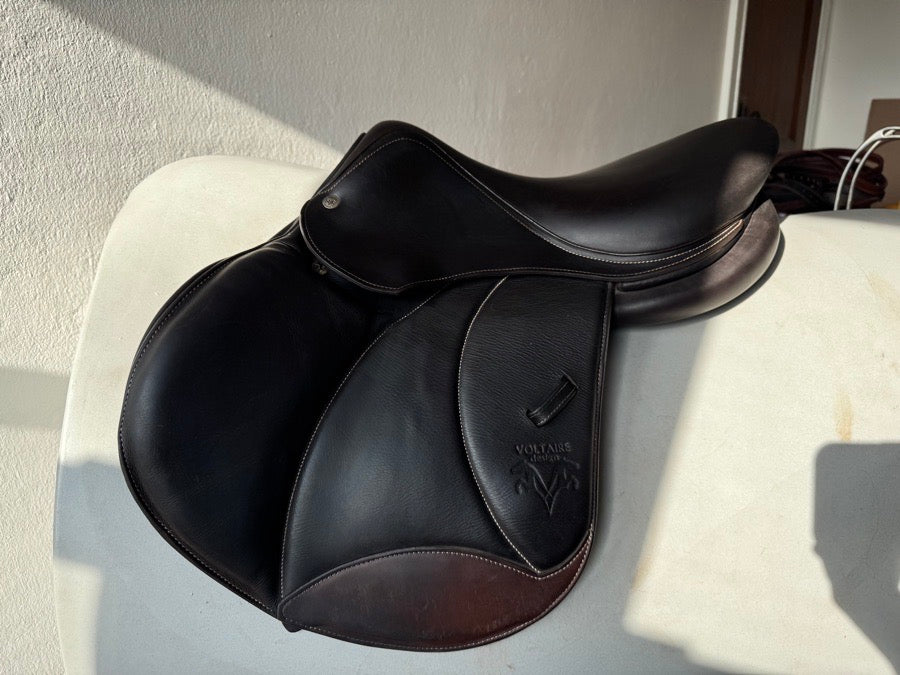 VOLTAIRE 16” 2021 Voltaire Palm Beach Saddle - 0A Flaps - Full Buffalo (3)