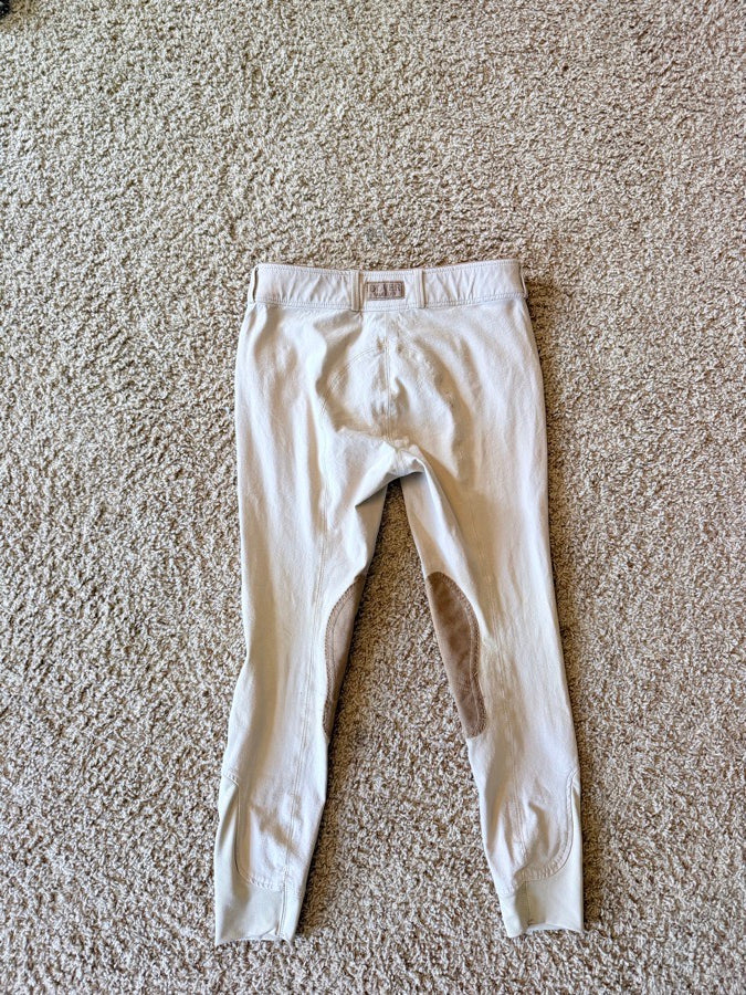 Tan Dover's knee patch breeches