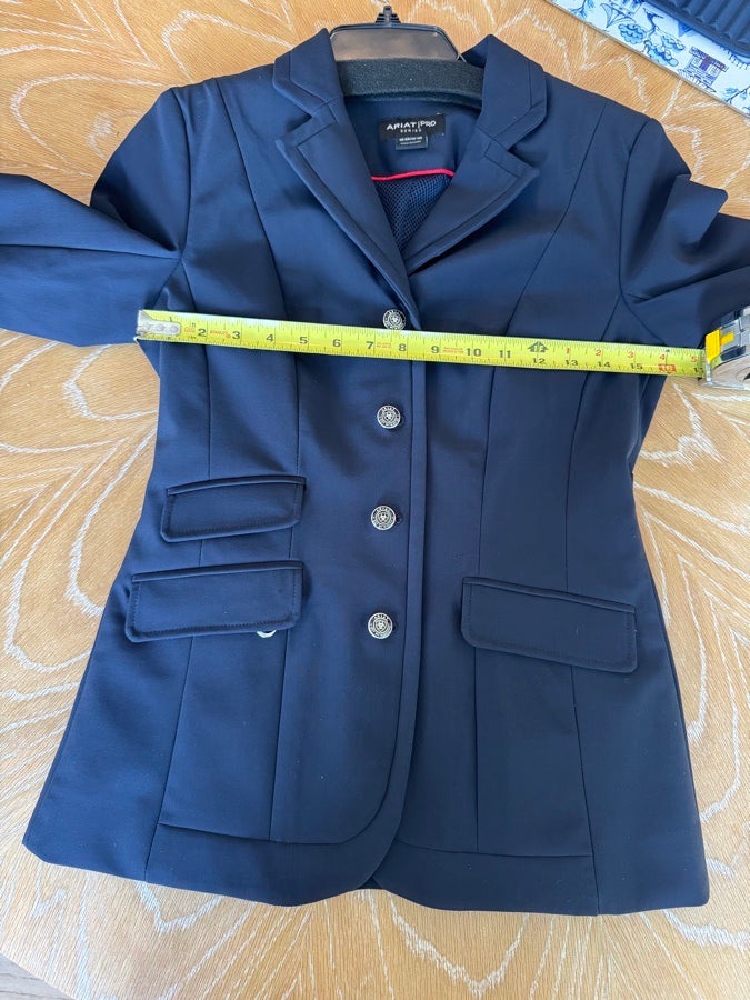 ARIAT ariat pro platinum navy show coat (8)