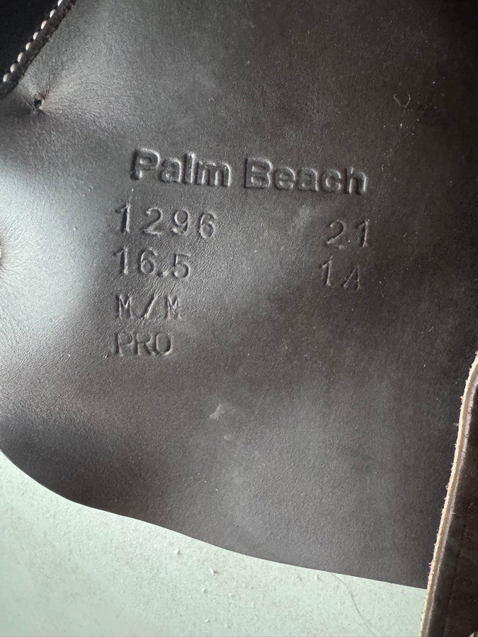 VOLTAIRE 16.5” 2021 Voltaire Palm Beach Saddle - 1A - Grained Buffalo - MINT (7)