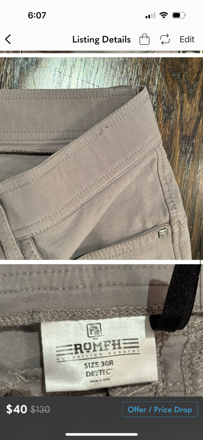 ROMFH Drytec Knee Patch Breeches