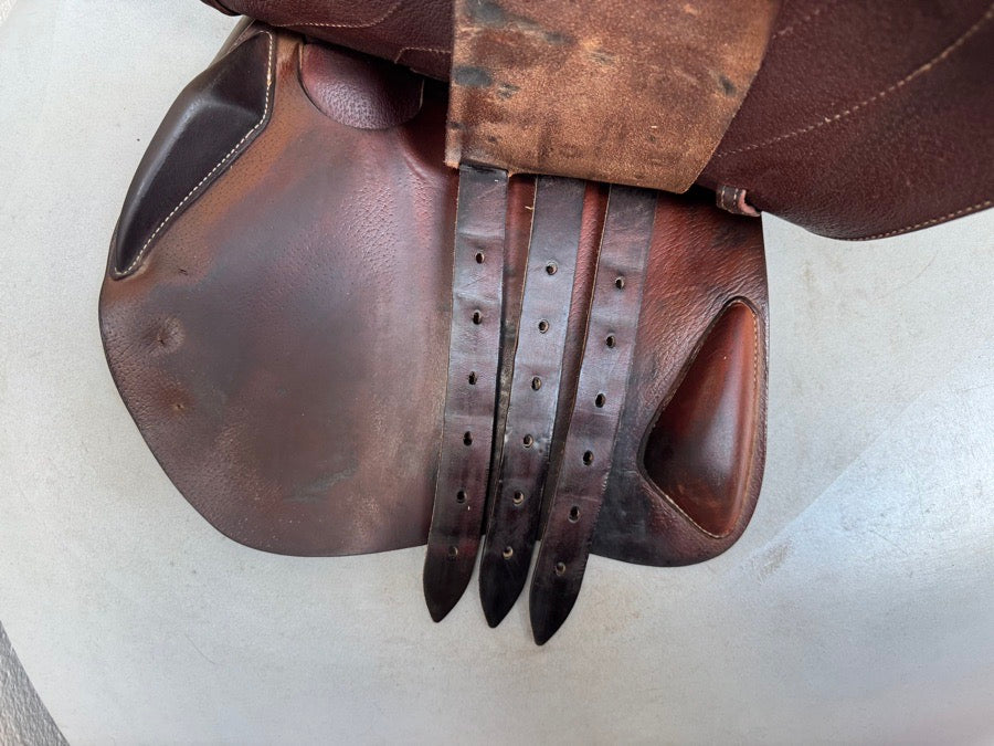 DEVOUCOUX 17” Devoucoux Biarritz O Saddle - 2010/ 2023 - Full Buffalo (8)