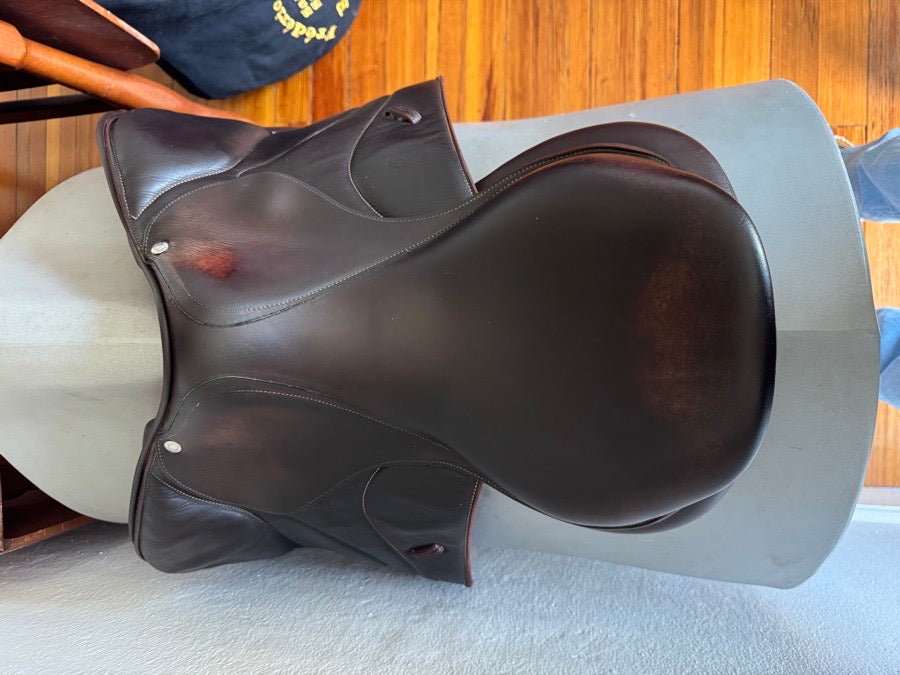 DEVOUCOUX 17” Devoucoux Biarritz O Saddle - 2010/ 2023 - Full Buffalo (6)