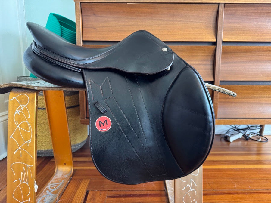 MEYER 16” 2019 Meyer Zephyr Saddle - Full Buffalo - Junior or Petite Adult - WIDE (4)