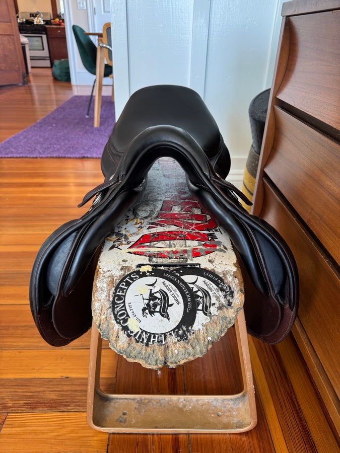 MEYER 16” 2019 Meyer Zephyr Saddle - Full Buffalo - Junior or Petite Adult - WIDE (6)